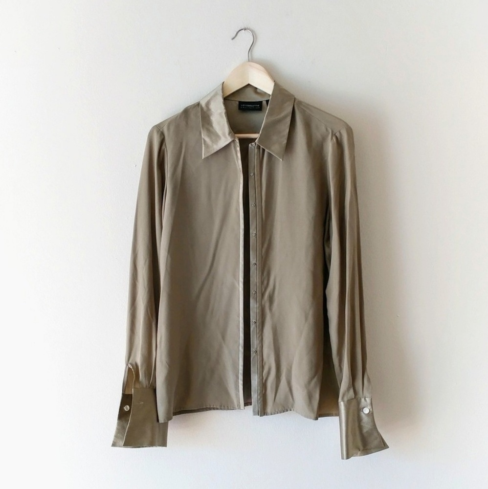 LIZ CLAIBORNE COLLECTION + Silk Blouse